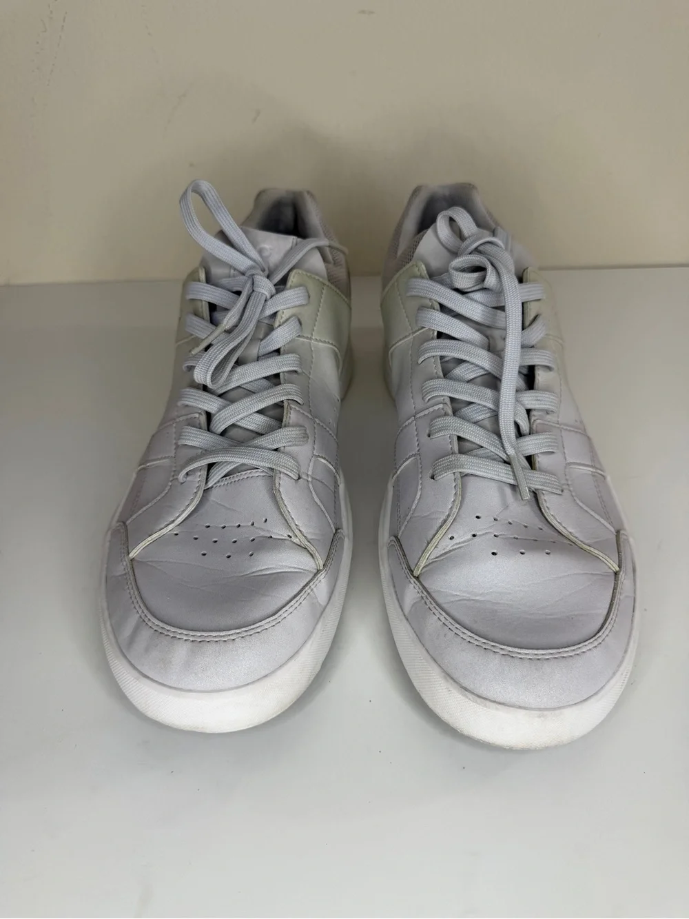 On THE ROGER Clubhouse Glacier Gray Shoes Tennis Sneakers Men Size 47 US 12